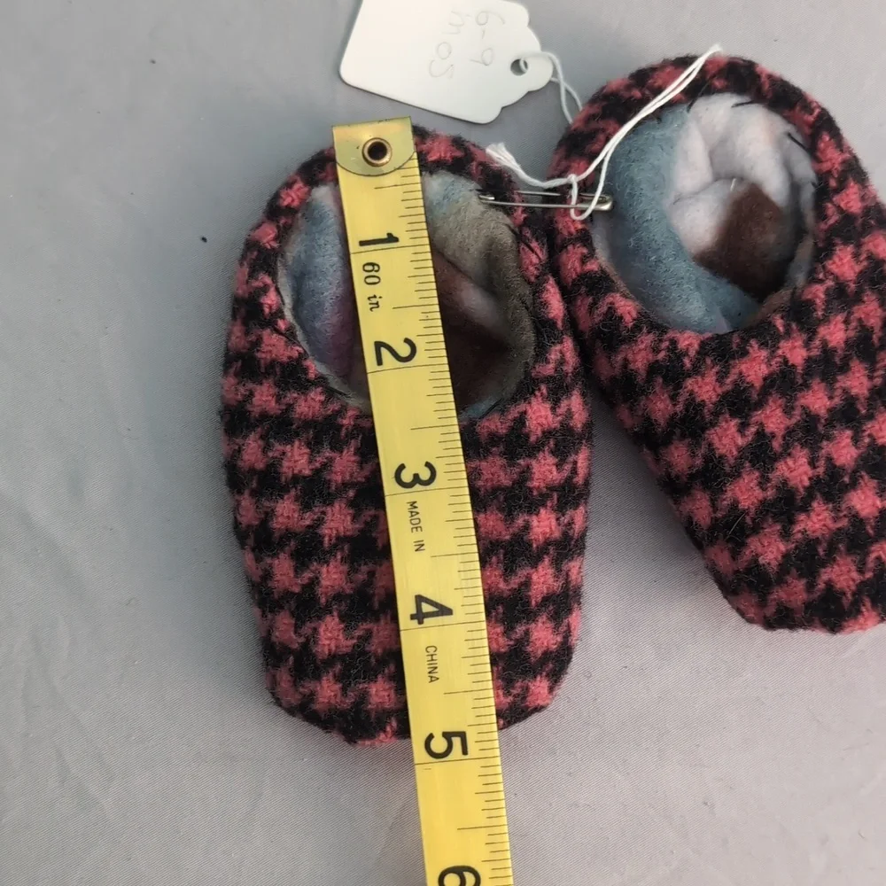 Handmade 6/9 Months Baby Girl Slippers
